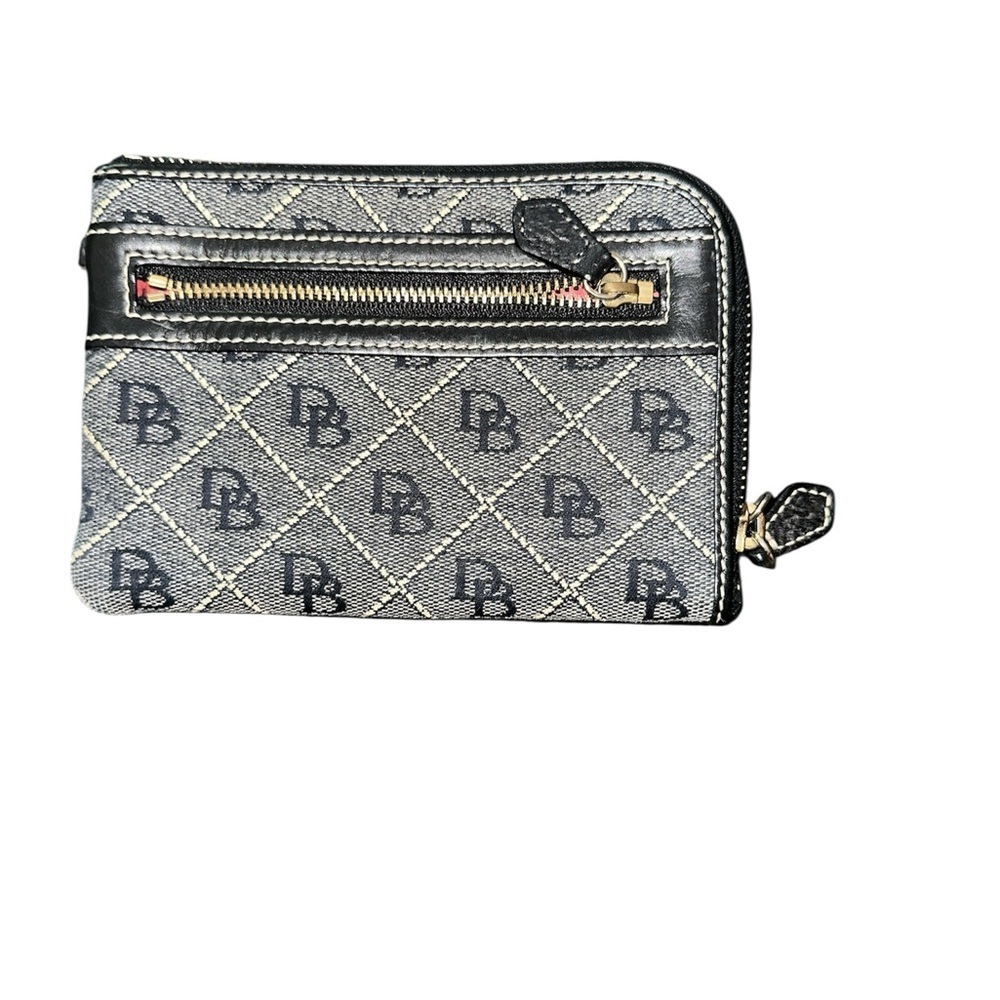 2 Dooney and Bourke Wristlet wallets pebbled leather signature - Picture 5 of 6